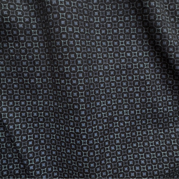 Men’s Navy Printed Stretch Twill Short NWOT Size 34 - Picture 3 of 5